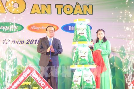Công ty Lương thực Tiền Giang công bố thương hiệu gạo an toàn