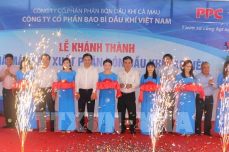 Đưa vào hoạt động nhà máy sản xuất phân bón dầu khí Bạc Liêu