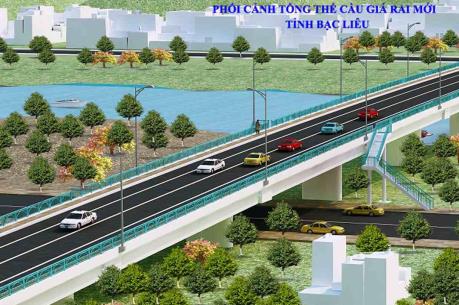 Đưa vào vận hành cầu lớn nhất bắc qua sông Bạc Liêu- Cà Mau