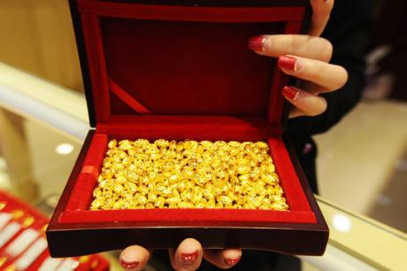 Giá vàng chiều 3/1 đồng loạt giảm