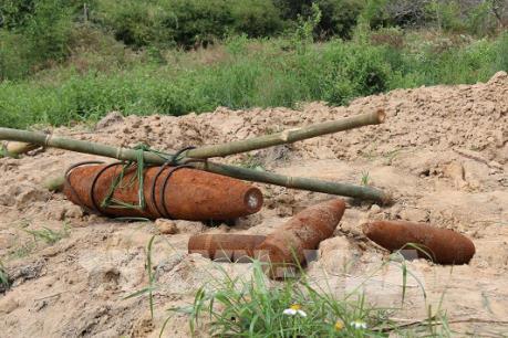 Phát hiện quả bom nặng hơn 200 kg tại Đắk Nông