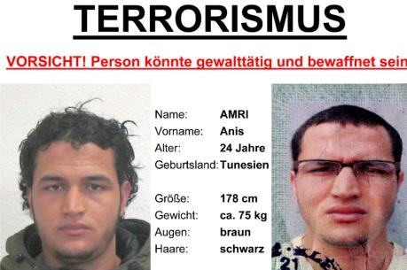 Vụ đâm xe tải ở Đức: Thụy Sĩ mở cuộc điều tra với Anis Amri