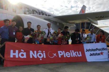 Jetstar Pacific khai trương đường bay Hà Nội - Pleiku