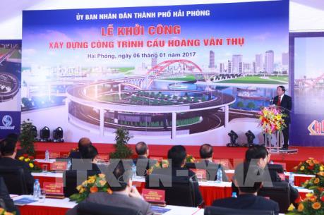 Hải Phòng: Gần 2.600 tỷ đồng xây dựng cầu Hoàng Văn Thụ