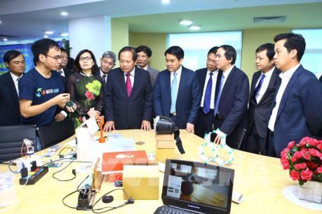Hà Nội ra mắt Vườn ươm doanh nghiệp công nghệ thông tin đổi mới sáng tạo