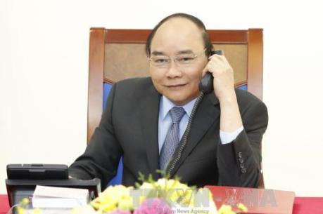 Thủ tướng điện đàm với Quyền Tổng thống kiêm Thủ tướng Hàn Quốc Hwang Kyo Ahn