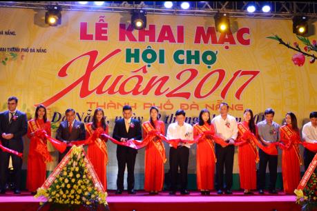Khai mạc hội chợ Xuân 2017  thành phố Đà Nẵng