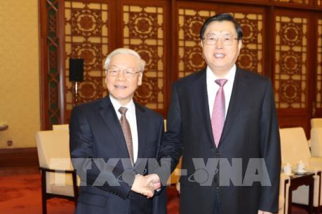 Tổng Bí thư Nguyễn Phú Trọng tiếp tục lịch làm việc dày đặc tại Trung Quốc