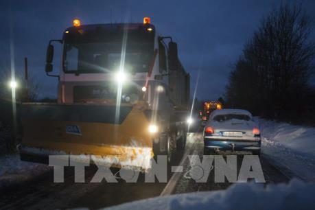 Siêu bão tuyết đổ bộ các bang Đông Bắc nước Mỹ
