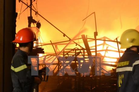  Cháy tại phố Tân Xuân-Hà Nội