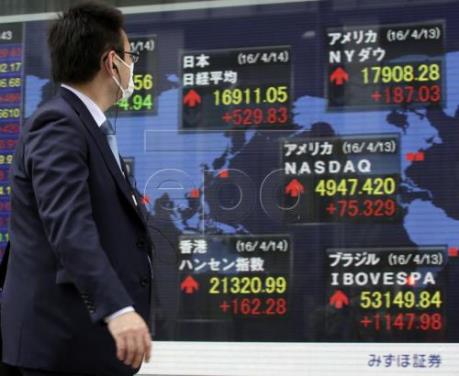 Tâm lý thận trọng bao trùm các sàn chứng khoán châu Á