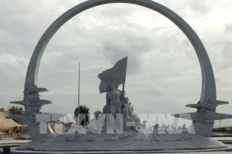 Sắp hoàn thành tượng đài tưởng niệm chiến sỹ Gạc Ma