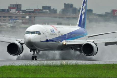 Máy bay ANA (Nhật Bản) trượt khỏi đường băng sau khi hạ cánh