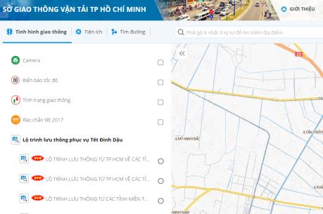 Ra mắt Cổng thông tin giao thông Tp. Hồ Chí Minh