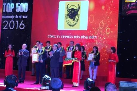 Vietnam Report công bố Top 500 doanh nghiệp lớn Việt Nam năm 2016