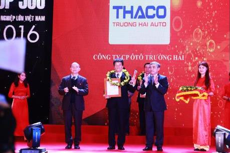 Thaco chính thức là doanh nghiệp tư nhân lớn nhất Việt Nam