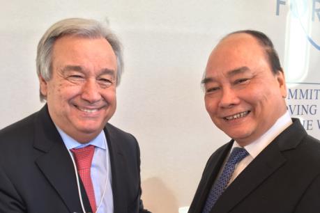 Hoạt động của Thủ tướng Nguyễn Xuân Phúc tại Diễn đàn Davos 2017