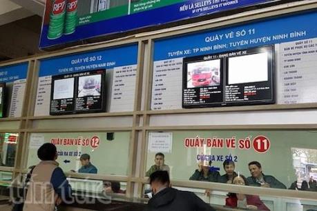 Vé xe khách dịp Tết tăng giá ’sốc’ tới 60%
