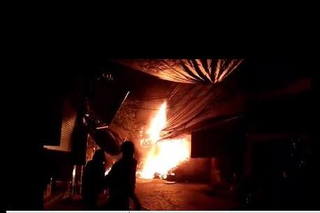 Bùng cháy dữ dội tại hầm chứa dầu Công ty Chin Well Việt Nam tại Đồng Nai