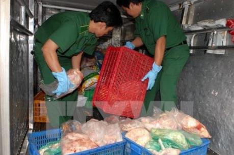 Phát hiện hơn 2 tấn bì lợn nghi chứa hóa chất tẩy trắng