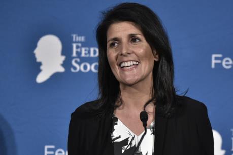 Thượng viện Mỹ phê chuẩn bà Nikki Haley làm đại sứ tại LHQ