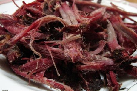 Thịt trâu sấy Bảo Yên - món ngon ngày Tết vùng cao