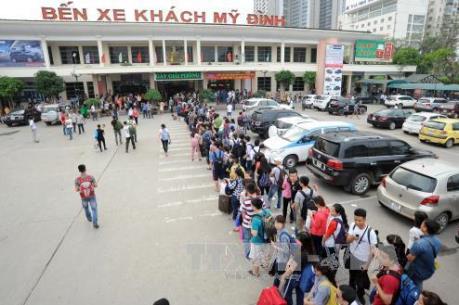 Vận tải phục vụ Tết ở Hà Nội: Giảm áp lực tại các bến xe