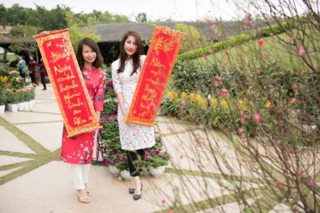 Tưng bừng hội xuân đậm sắc màu Tết 3 miền chỉ cách trung tâm Hà Nội 45km