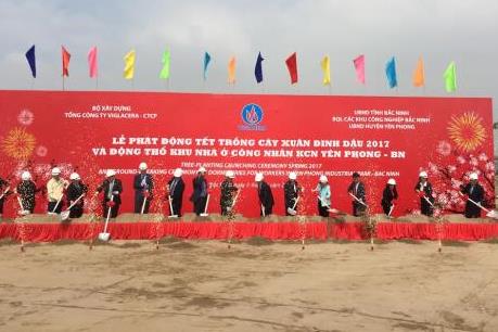 Viglacera xây nhà ở cho 4.000 công nhân khu công nghiệp
