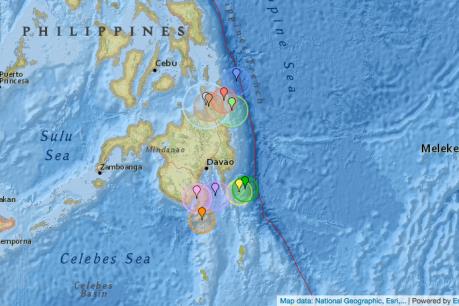 Động đất mạnh 6,7 độ richter ở Philippines