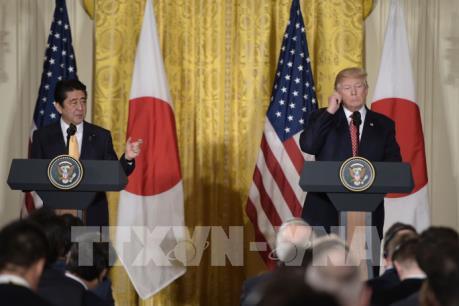 Lãnh đạo Mỹ, Nhật tổ chức cuộc gặp thượng đỉnh đầu tiên