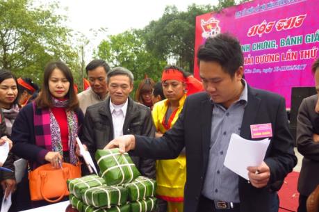 Lễ hội mùa xuân Côn Sơn-Kiếp Bạc: Đặc sắc hội thi bánh chưng, bánh dày