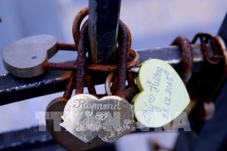 Ngắm “cầu tình yêu” lãng mạn như trong phim Hàn ở Đà Nẵng ngày Valentine