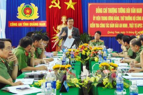 APEC 2017: Quảng Nam đảm bảo an ninh trật tự phục vụ các hoạt động APEC 2017