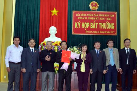 Bầu bổ sung Phó Chủ tịch UBND tỉnh Kon Tum