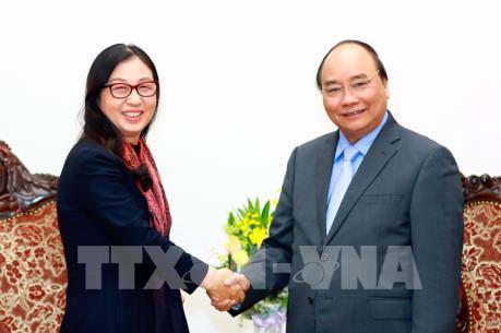 Thủ tướng Nguyễn Xuân Phúc tiếp Tập đoàn Huawei, Trung Quốc