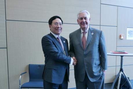 Các hoạt động của Phó Thủ tướng Phạm Bình Minh bên lề Hội nghị Bộ trưởng Ngoại giao G20