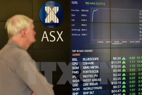 Chứng khoán châu Á biến động trái chiều trong phiên đầu tuần