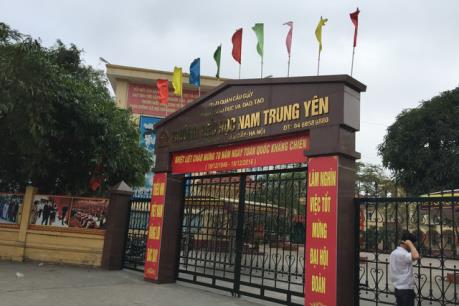 Yêu cầu chấm dứt việc điều hành đối với Hiệu trưởng Trường tiểu học Nam Trung Yên