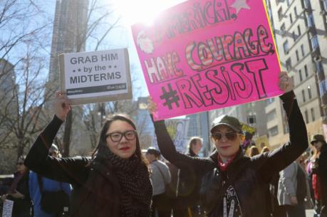 Tuần hành phản đối Tổng thống D.Trump tại Mỹ