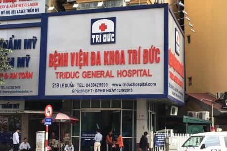 Hà Nội: Kết luận nguyên nhân bệnh nhân tử vong tại Bệnh viện đa khoa Trí Đức