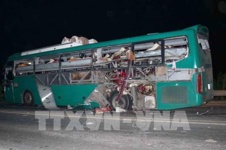 Nổ xe khách kinh hoàng tại Bắc Ninh nhiều người thương vong