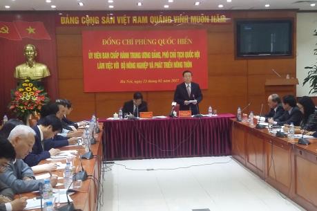 Kiên trì đi theo nền nông nghiệp xanh, hữu cơ và bền vững
