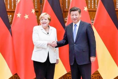 Trung Quốc trở thành đối tác thương mại lớn nhất của Đức