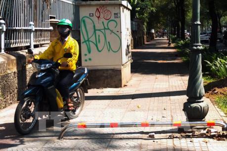 Diễn biến mới nhất cuộc chiến giành lại vỉa hè ở quận 1, TP HCM