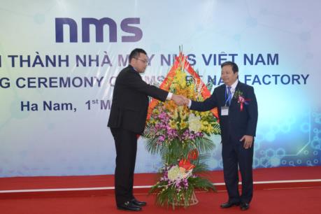 Khánh thành nhà máy sản xuất thiết bị viễn thông trị giá 5 triệu USD tại Hà Nam