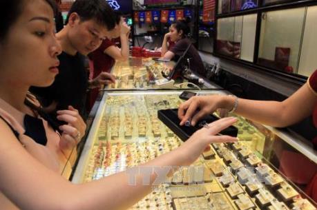 Giá vàng SJC giảm nhẹ trong phiên chiều 5/4