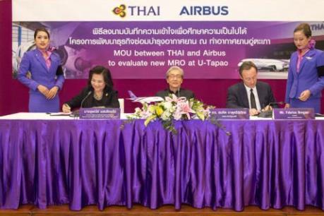 Thái Lan hợp tác với Airbus xây trung tâm bảo dưỡng máy bay cấp khu vực