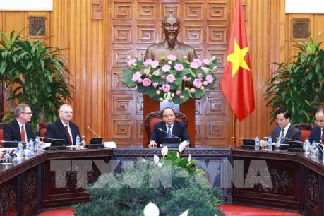 Thủ tướng Nguyễn Xuân Phúc tiếp đoàn doanh nghiệp Hoa Kỳ