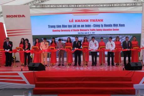 Honda Việt Nam khánh thành Trung tâm đạo tạo lái xe tiêu chuẩn toàn cầu